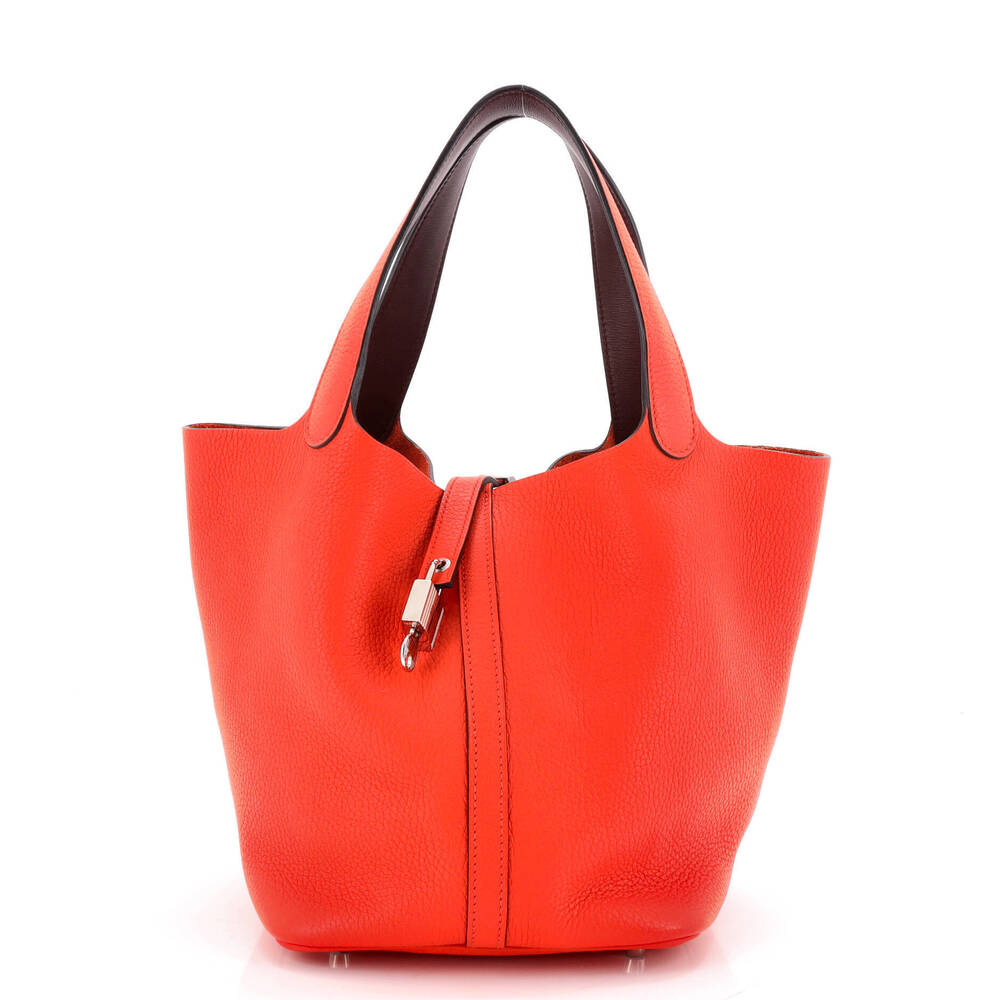 Hermes MM Eclat Picotin Lock Bag Clemence